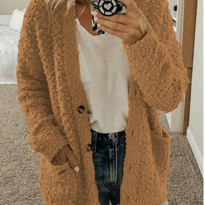 Dimoohome™ Women's Plush Casual Coat