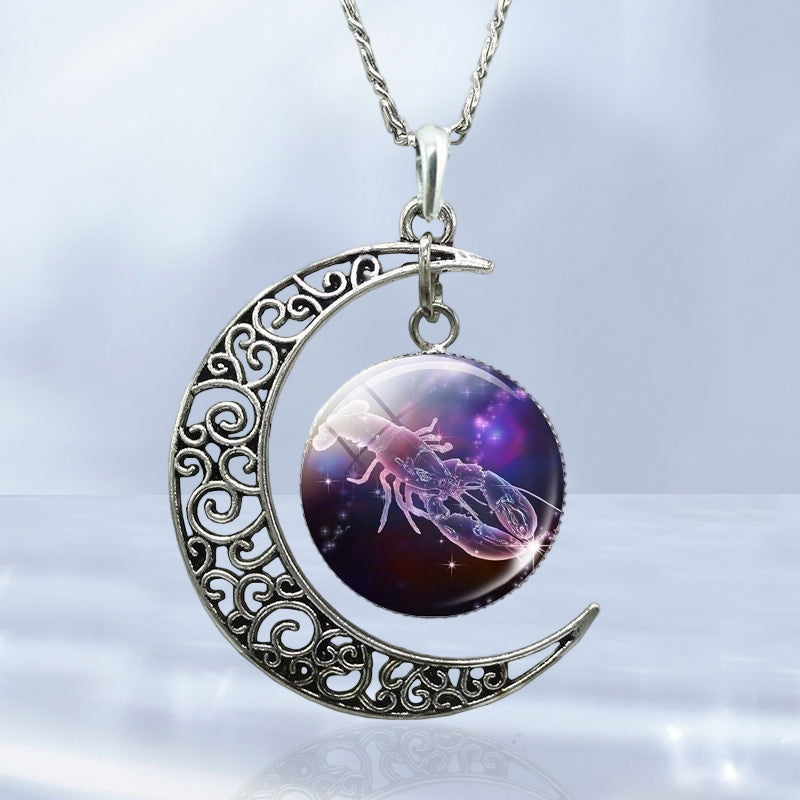 Zodiac Moon Necklace