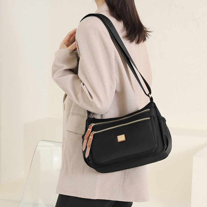 Multi-compartment Shoulder Bag for Ladies