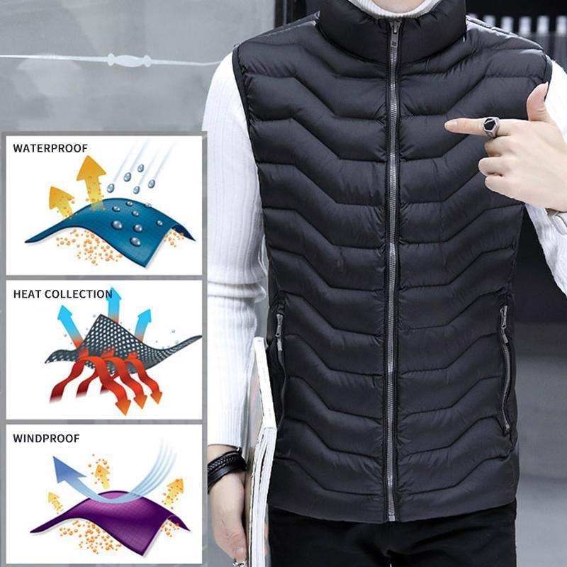 Fashionable cotton down vest