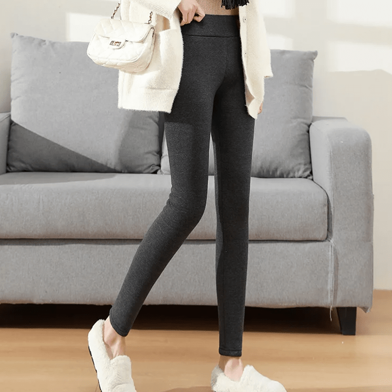 Women Fashionable Thermal Cashmere Slim Pants