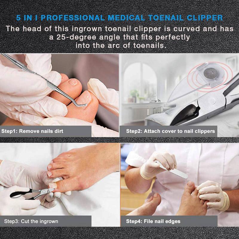 Medical-Grade Nail Clipper Set