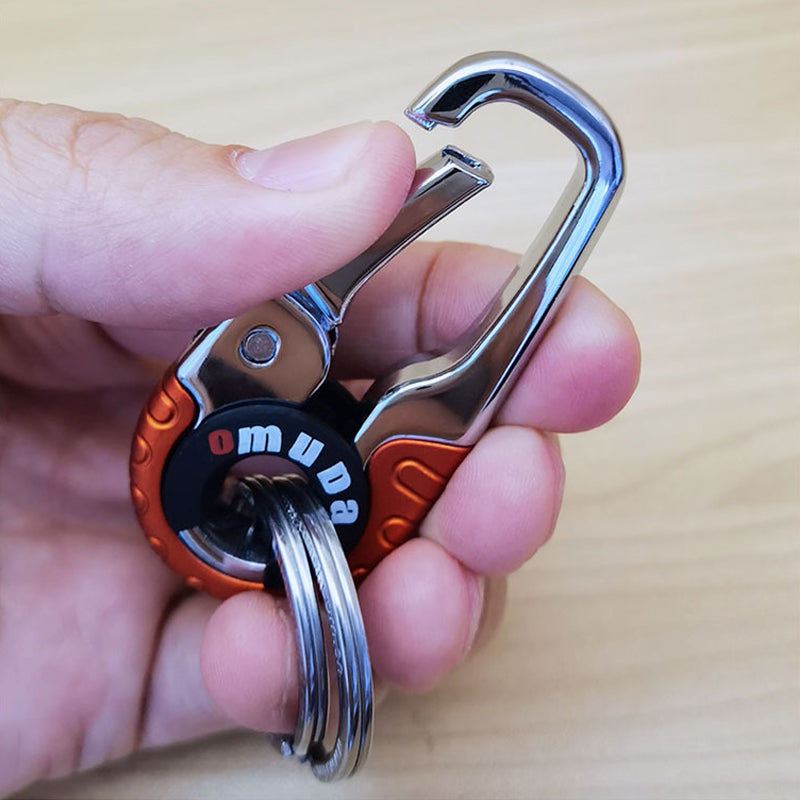 👏Creative Stainless Steel Keychain✅No more worries about lost of keys✅