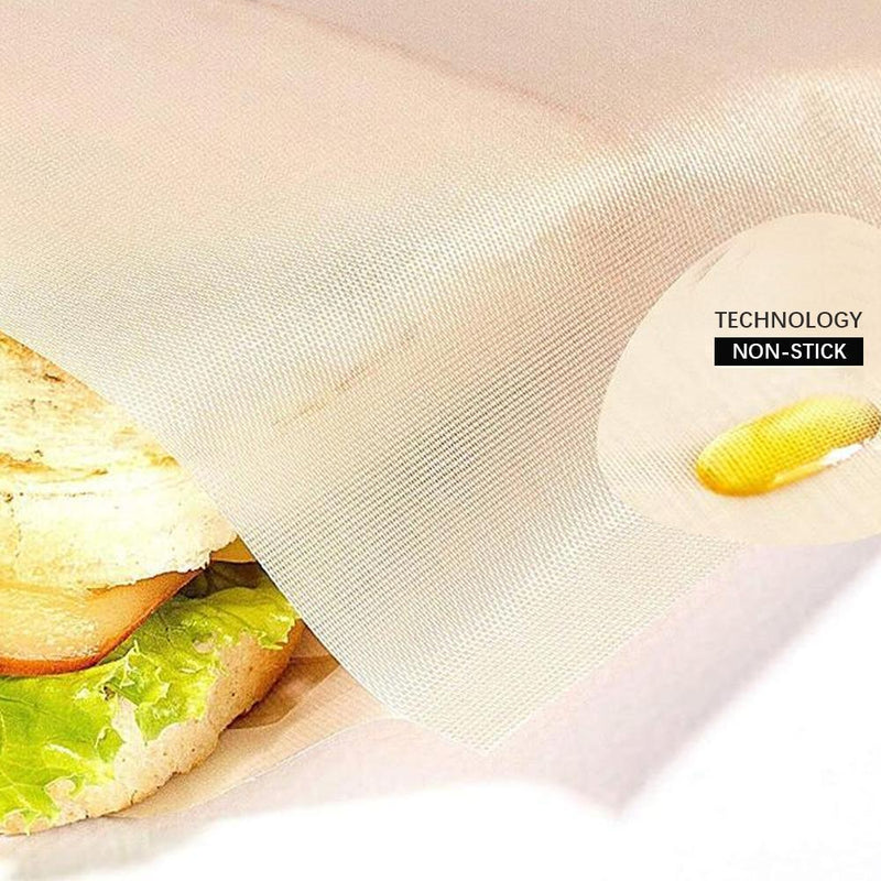 Reusable Non Stick Toaster Bags 5 Pcak