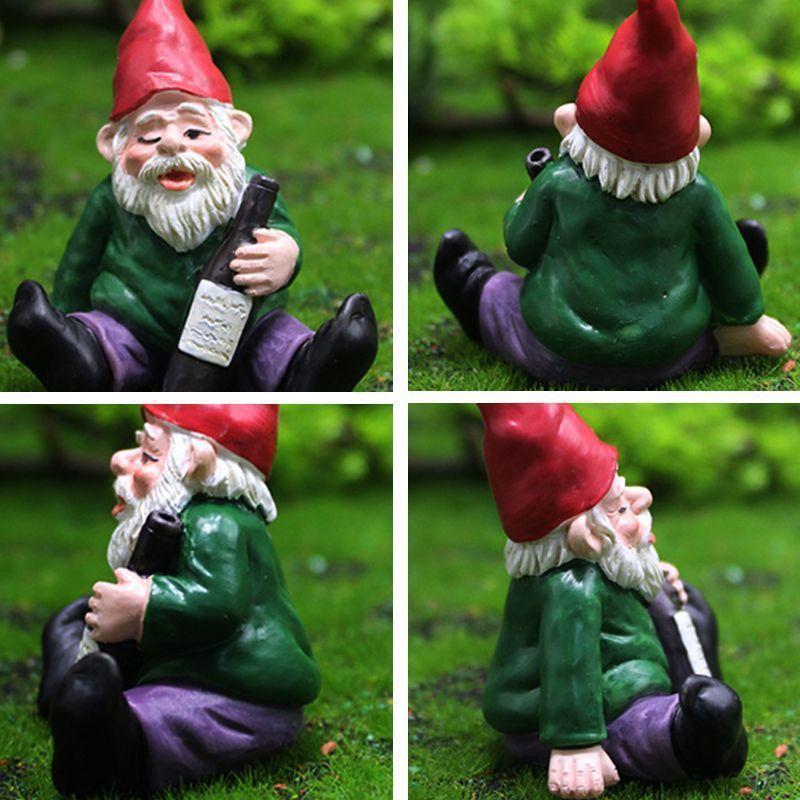 Perfect Fun Drunk Gnomes For Any Garden