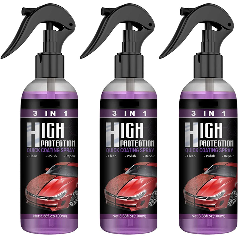 🚗3 in 1 High Protection Quick Car Coating Spray
