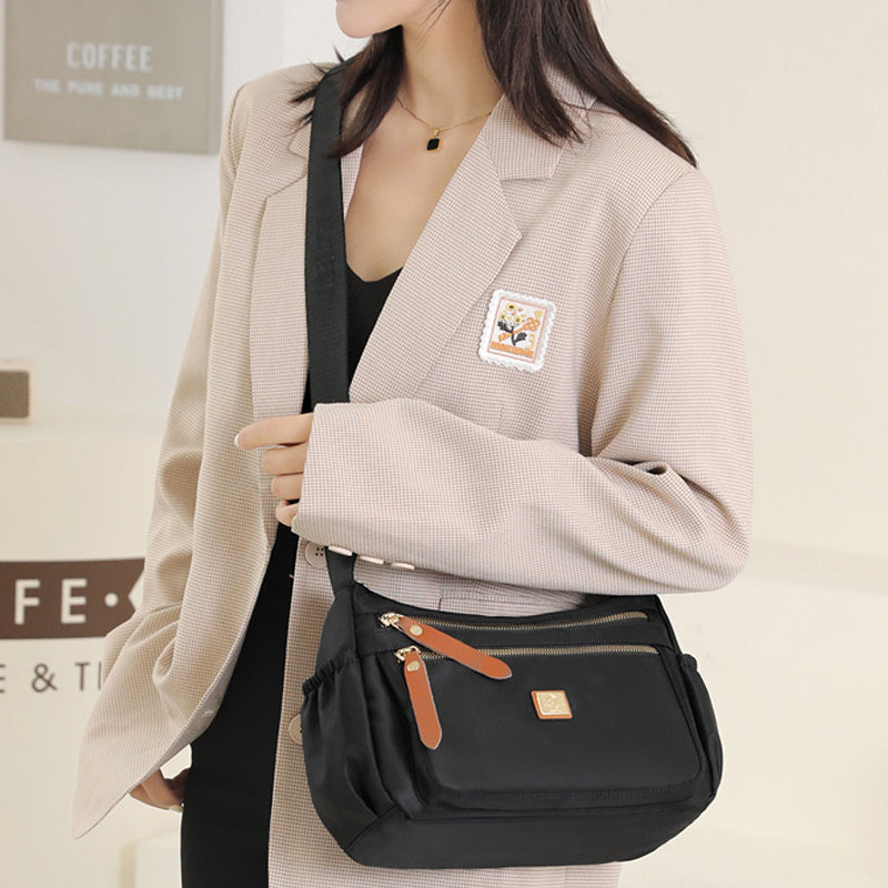 Multi-compartment Shoulder Bag for Ladies