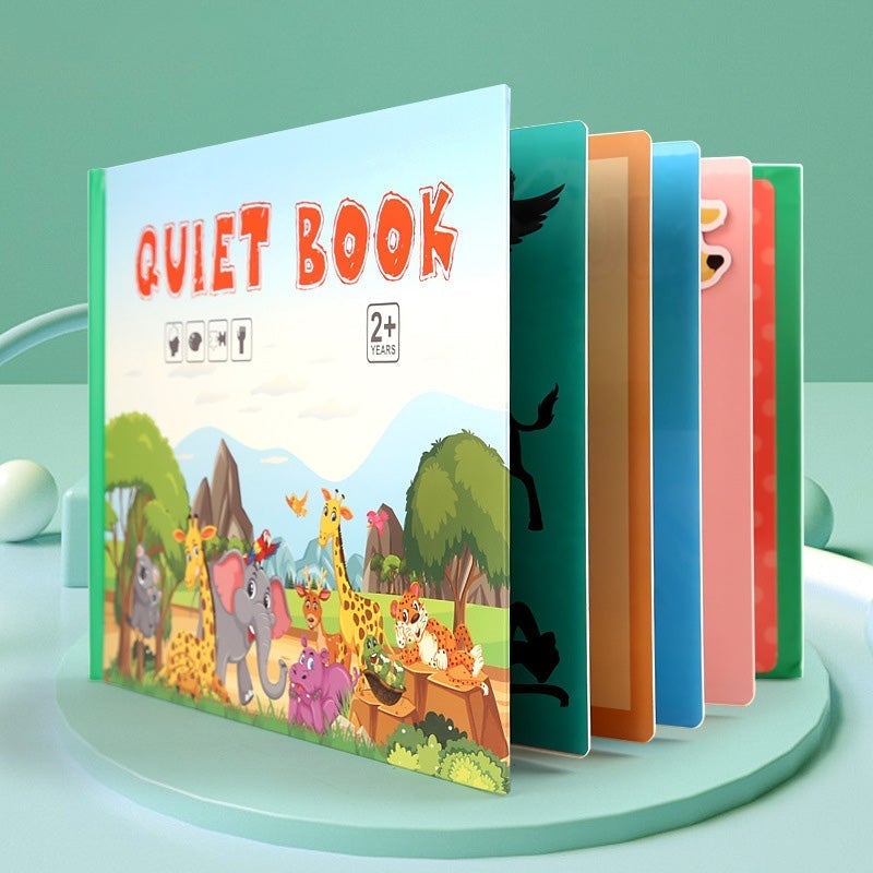 Busy Book for Kids to Develop Learning Skills Quiet Book Preschool Educational Toy