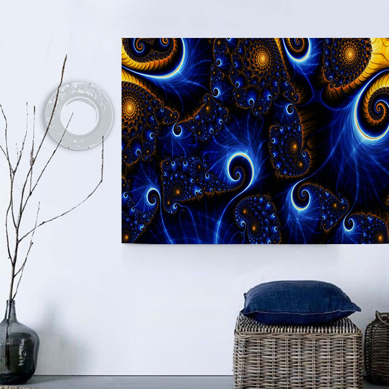 Fibonacci Void Tapestry Psychedelic Wall Hanging