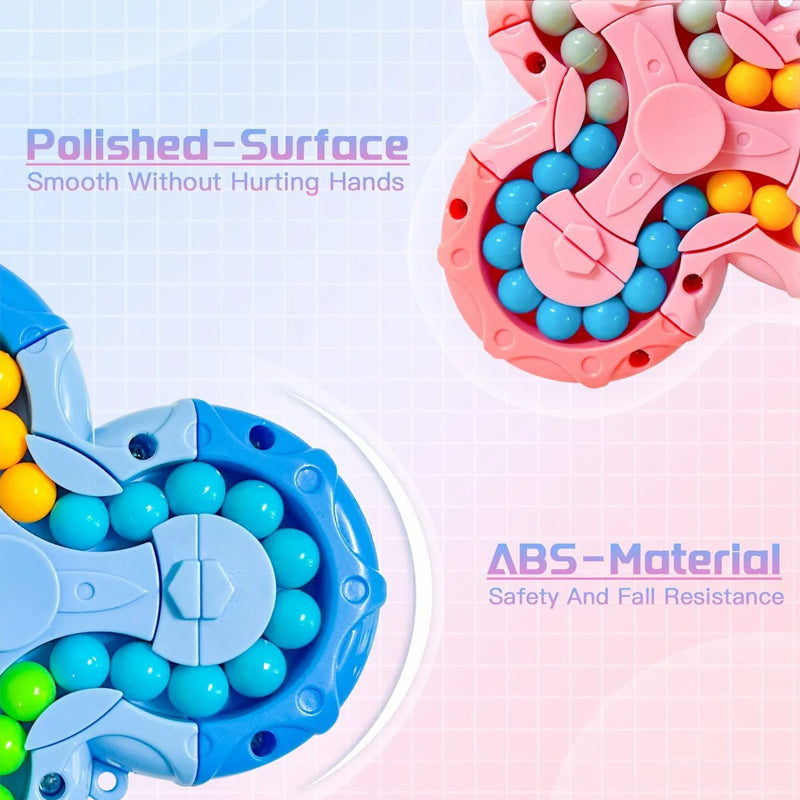 Six-sided Rotating Fingertip Rubik's Cube