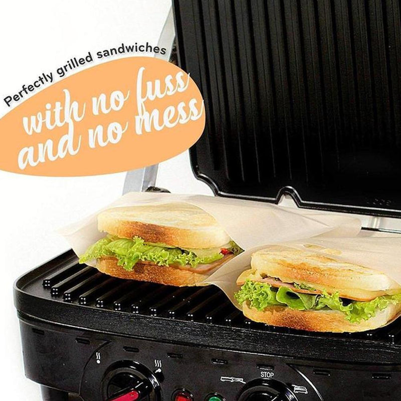 Reusable Non Stick Toaster Bags 5 Pcak