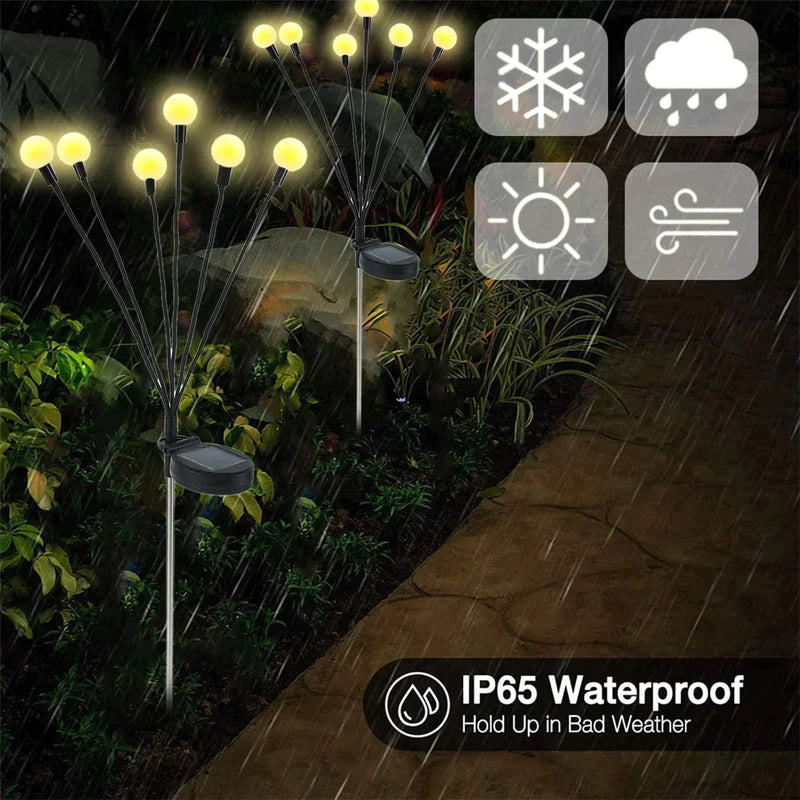 Solar Powered Firefly Garden Light🌝BUY 2/3/5, GET 10/15/20%OFF