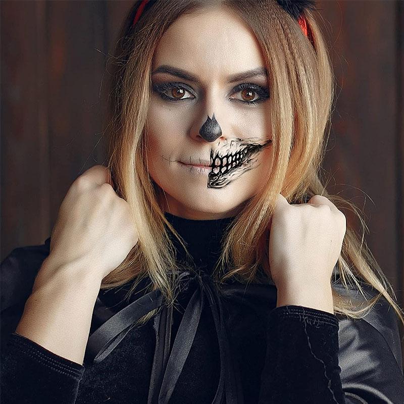 Halloween Prank Makeup Temporary Tattoo (10pcs)