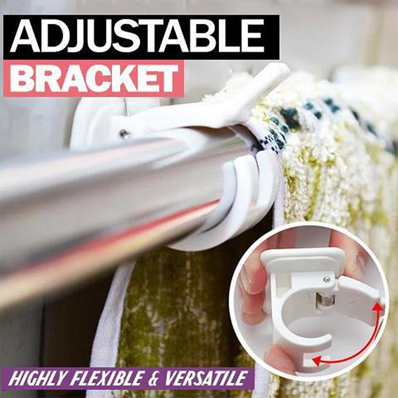 💥Nail-free Adjustable Rod Bracket Holders💥