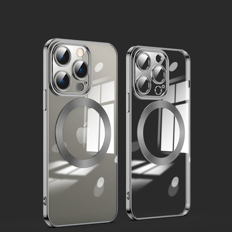 🎊Electroplating Wireless Magnetic Charging All-Inclusive Lens Case For iPhone 🎊