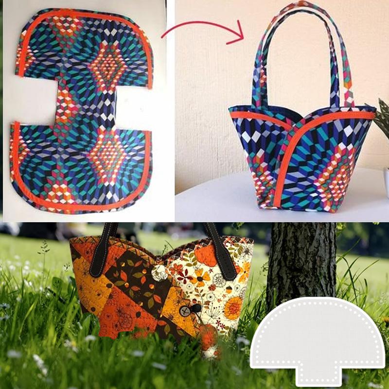 Cute Handmade Cloth bag Pattern Template