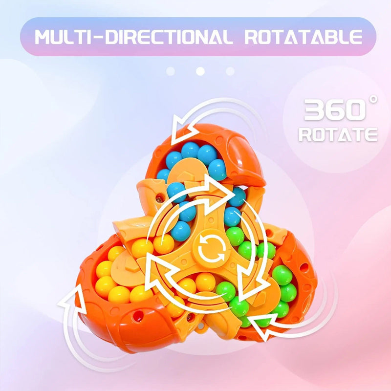 Six-sided Rotating Fingertip Rubik's Cube