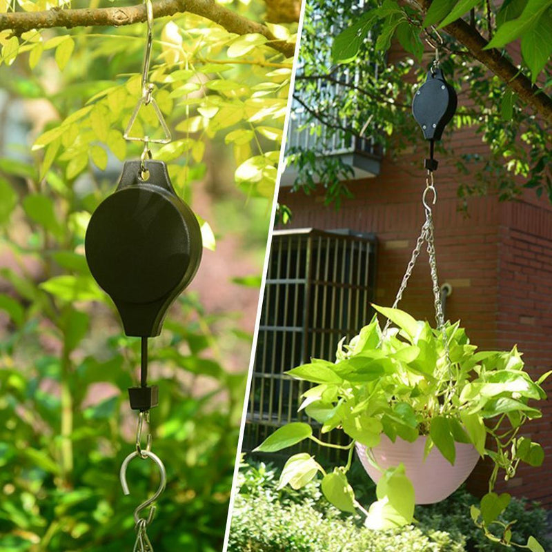 🏡50%  OFF🏡Retractable Hook For Garden Baskets Pots, Birds Feeder