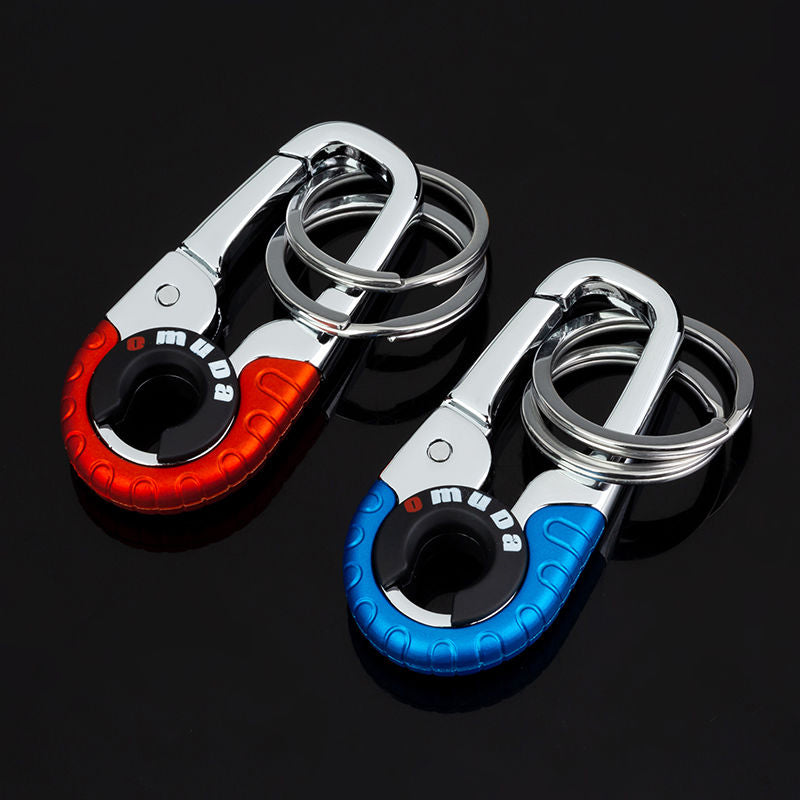 👏Creative Stainless Steel Keychain✅No more worries about lost of keys✅