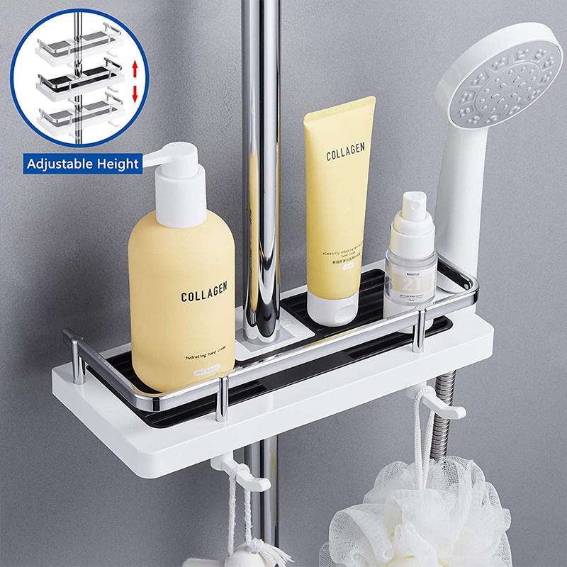 💥Bathroom Pole Shower Storage Rack Holder💥