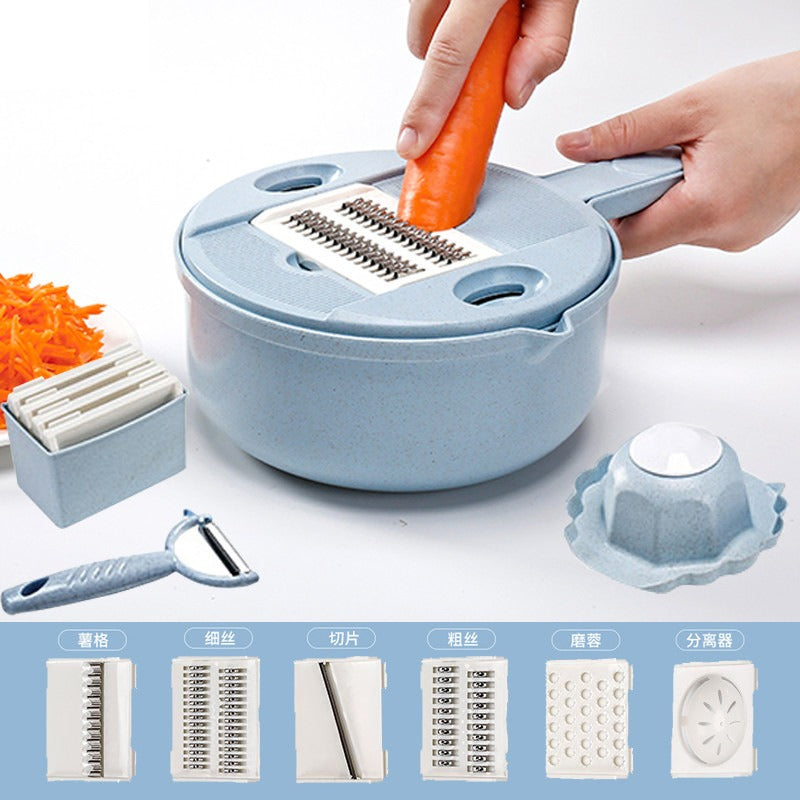 Kitchen Multi-functional Chopper 12-in-1 Vegetable Cutter