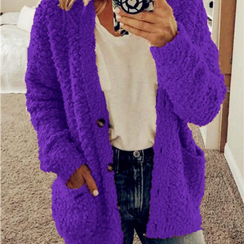 Dimoohome™ Women's Plush Casual Coat