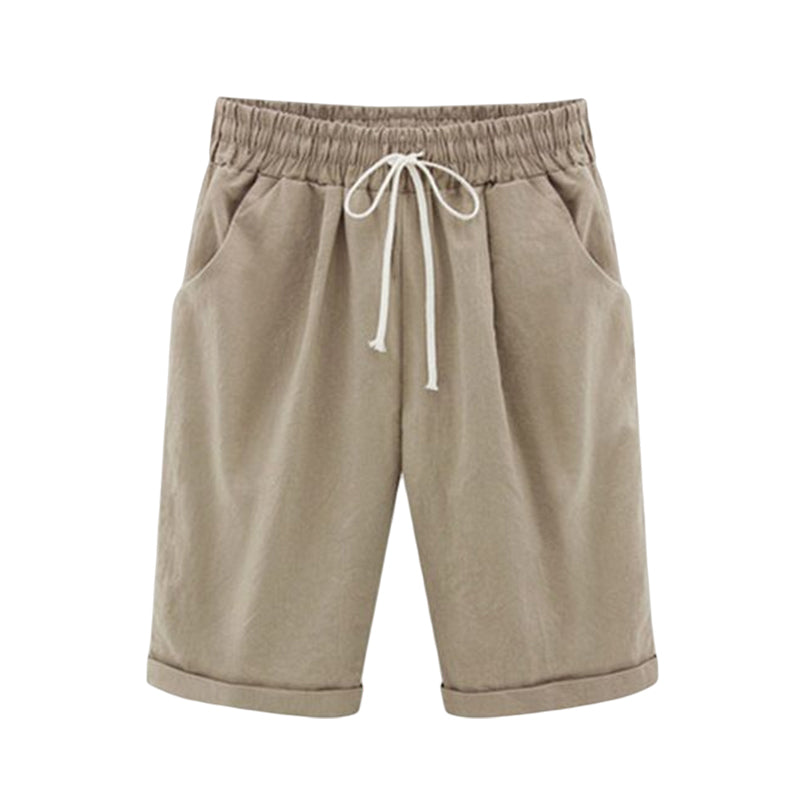 Elastic Waist Casual Comfy Summer Shorts