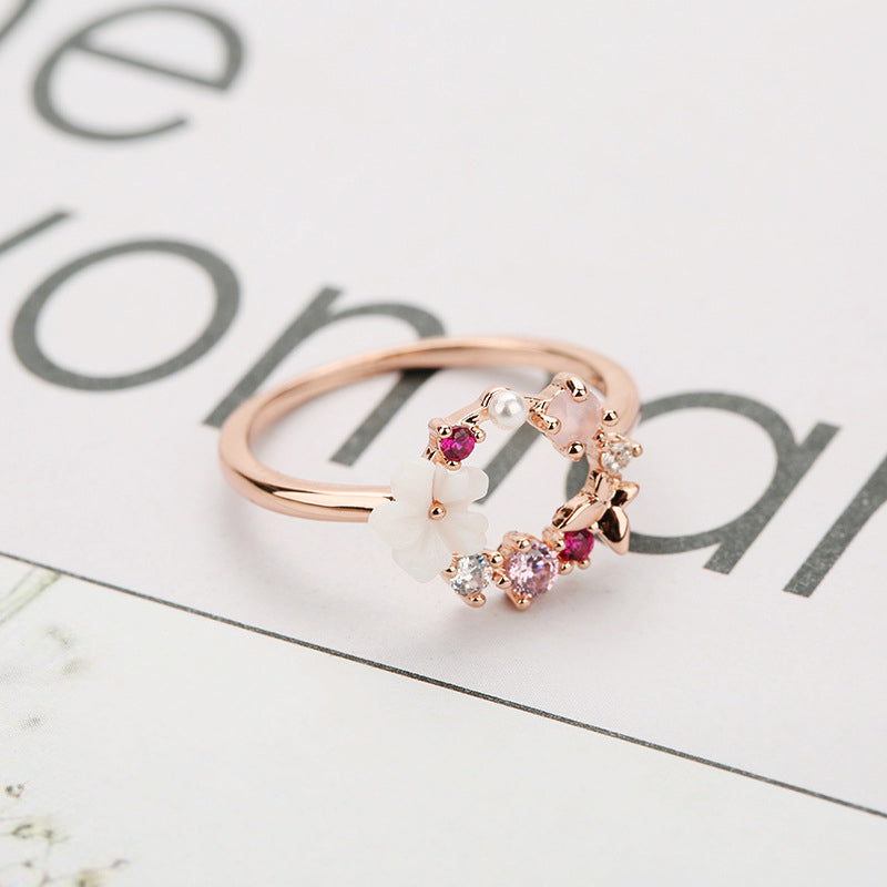 'Away With The Butterflies' Ring