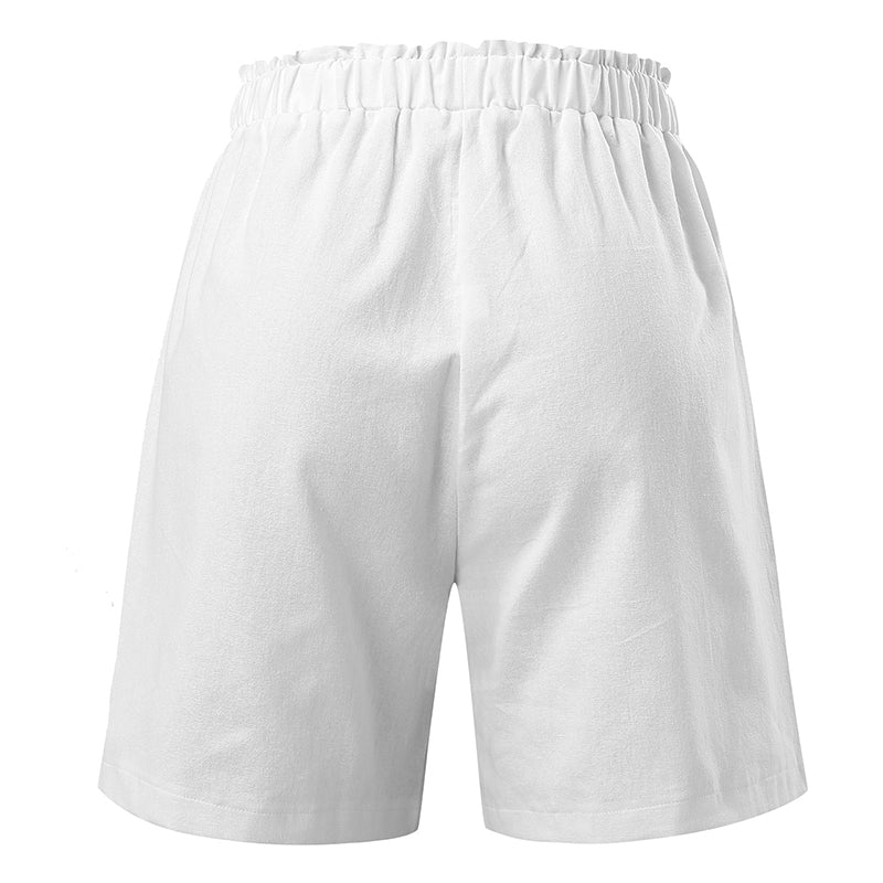 Cotton Bud High Waist Shorts