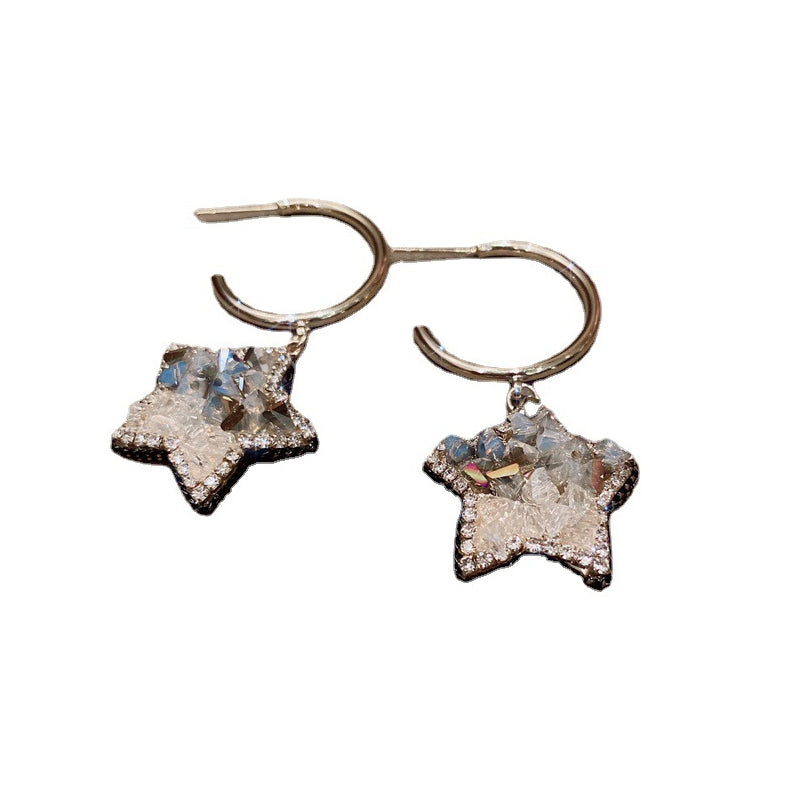 Crystal Star Earrings