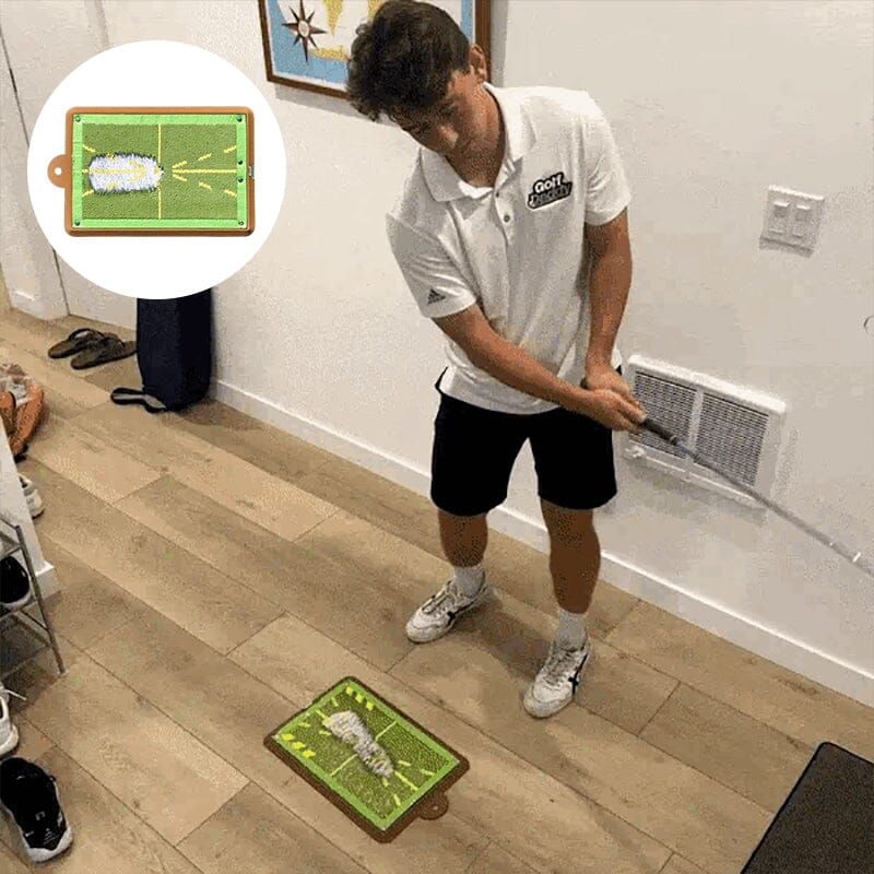 🏌️Golf Training Mat for Swing Detection Batting