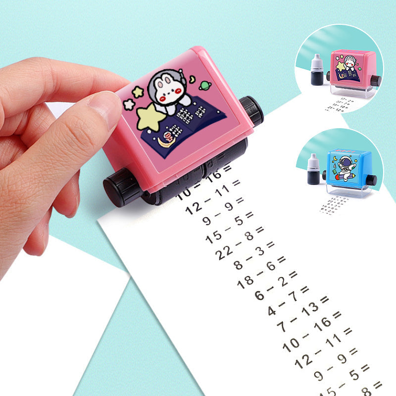 Reusable Roller Digital Teaching Stamp for Preschool Kindergarten Homeschool Supplies