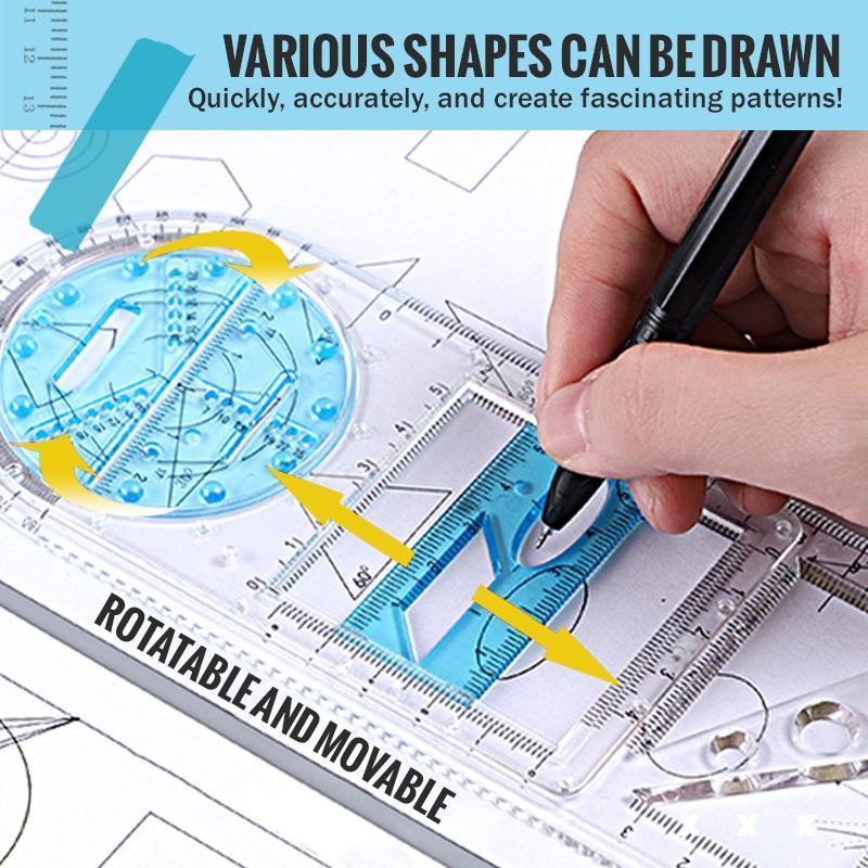 💥Multifunctional Math Geometric Ruler💥