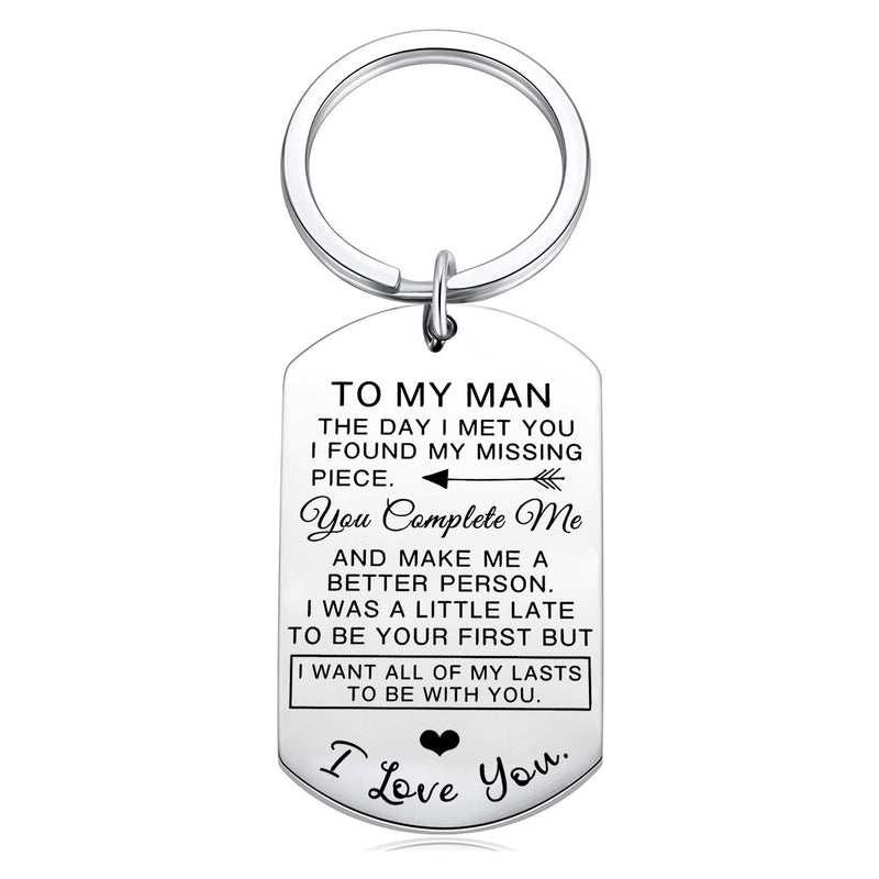 I Want All of My Lasts To Be With You Couple Keychain - 💖Valentine’s Gifts