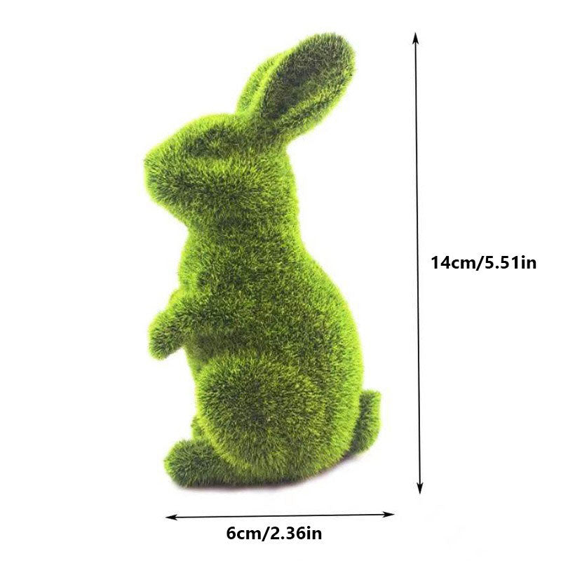 Simulated Flocking Rabbit Ornament