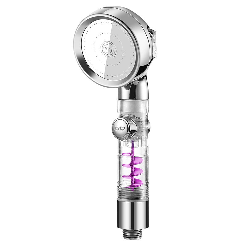 3 Mode Adjustable Turbocharged Shower Head