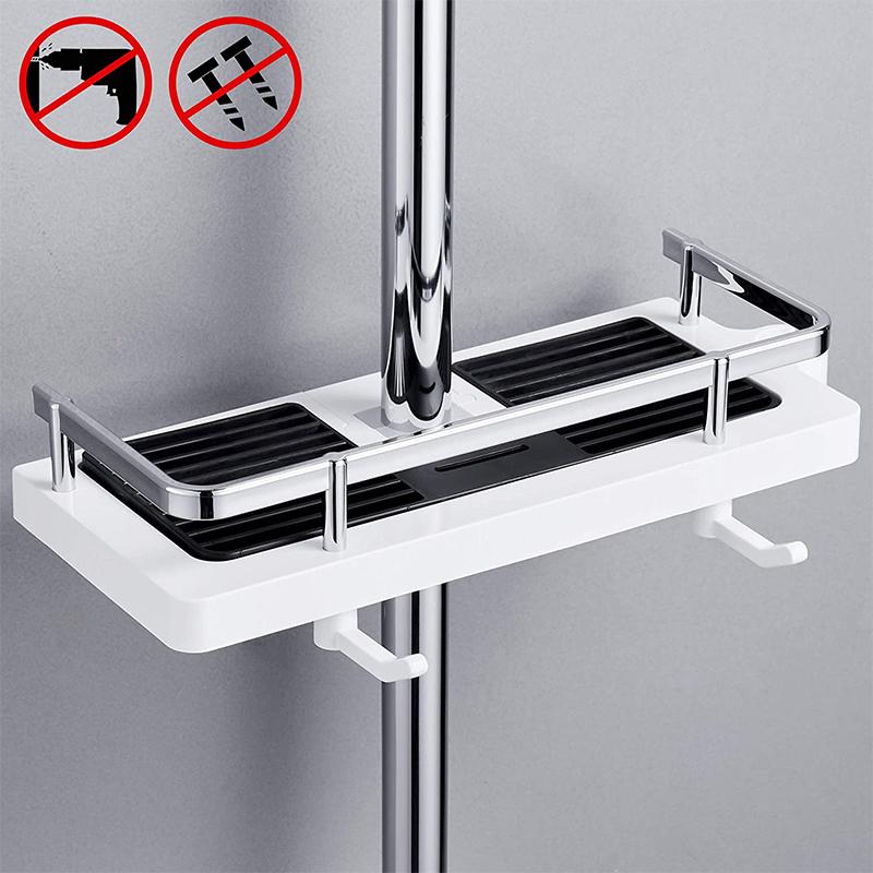 💥Bathroom Pole Shower Storage Rack Holder💥