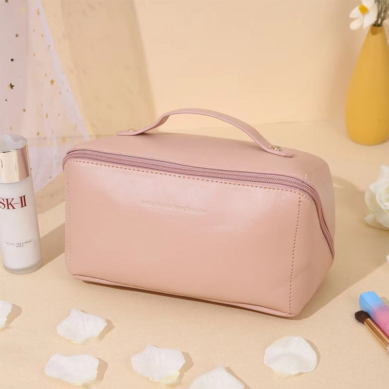 PU Portable Travel Cosmetic Storage Bag👝BUY ONE FOR COSMETICS，ONE FOR SKINCARE👝