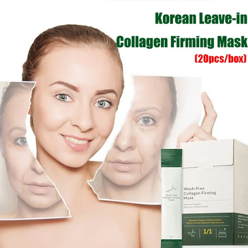 Korean Leave-in Collagen Firming Mask