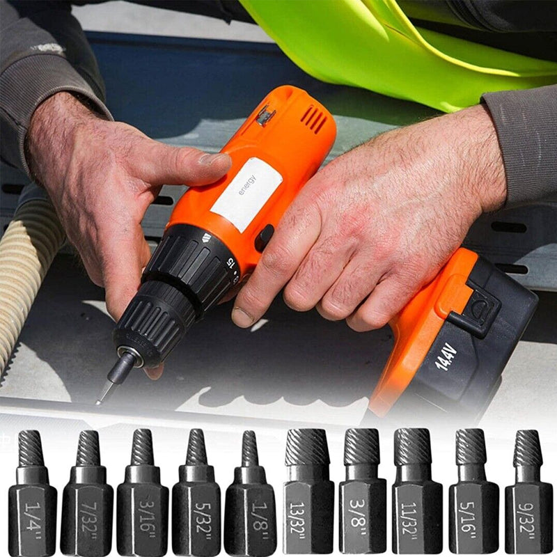 10/25-Piece Hex Shank Screw Remover Set