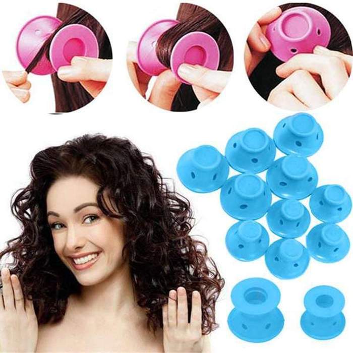 Heatless Magic Silicone Hair Curlers