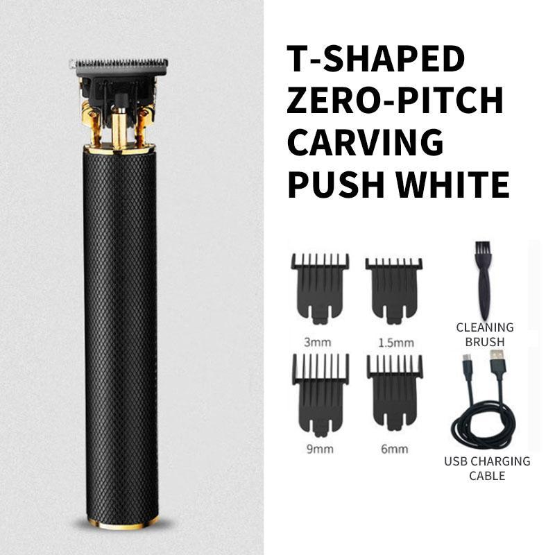 Cordless Zero Gapped Trimmer Men Hair Clipper