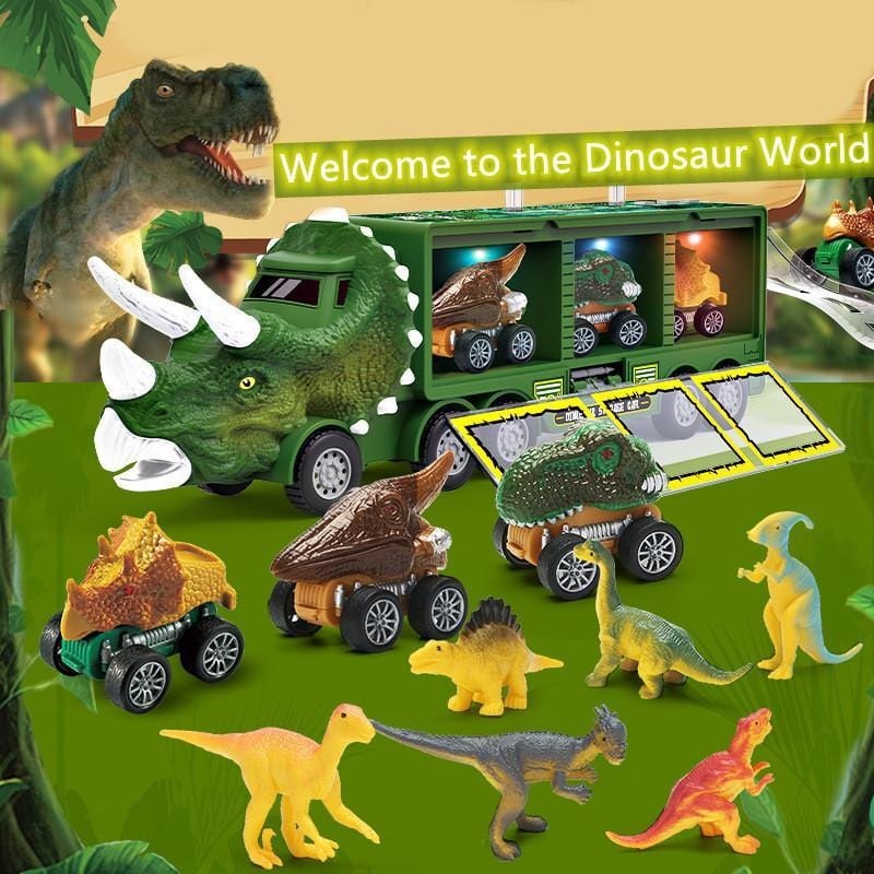 Dimoohome™ Dinosaur Truck Toy Car with Its Own Music & Lights