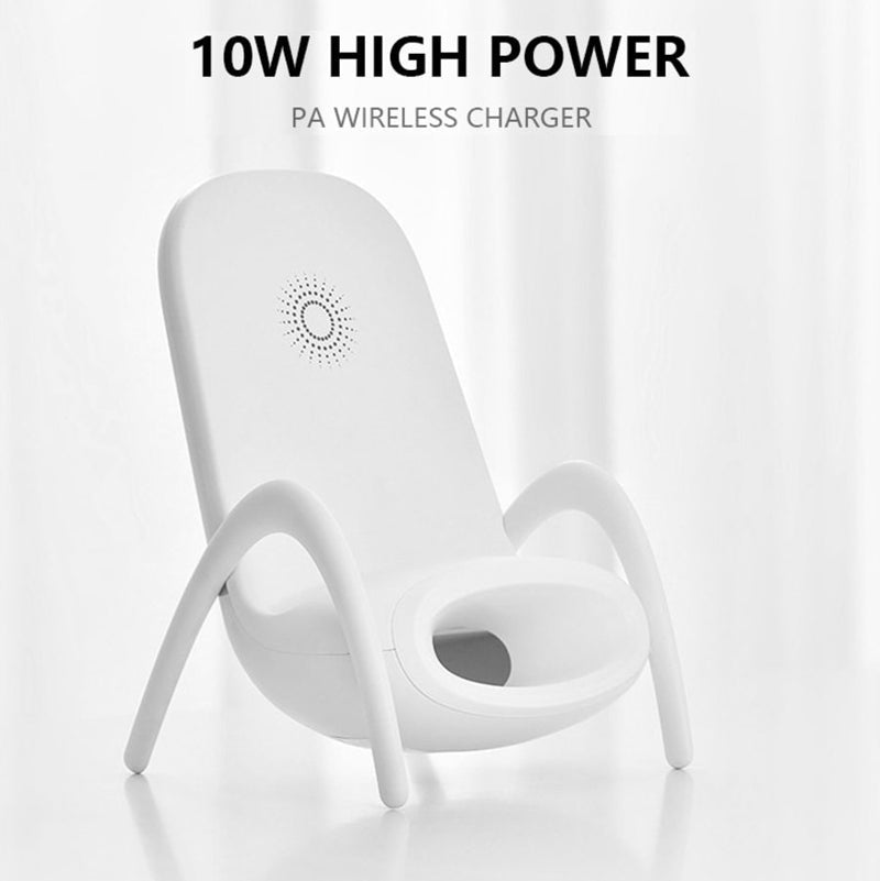 Portable Mini Chair Wireless Charger For All Phones