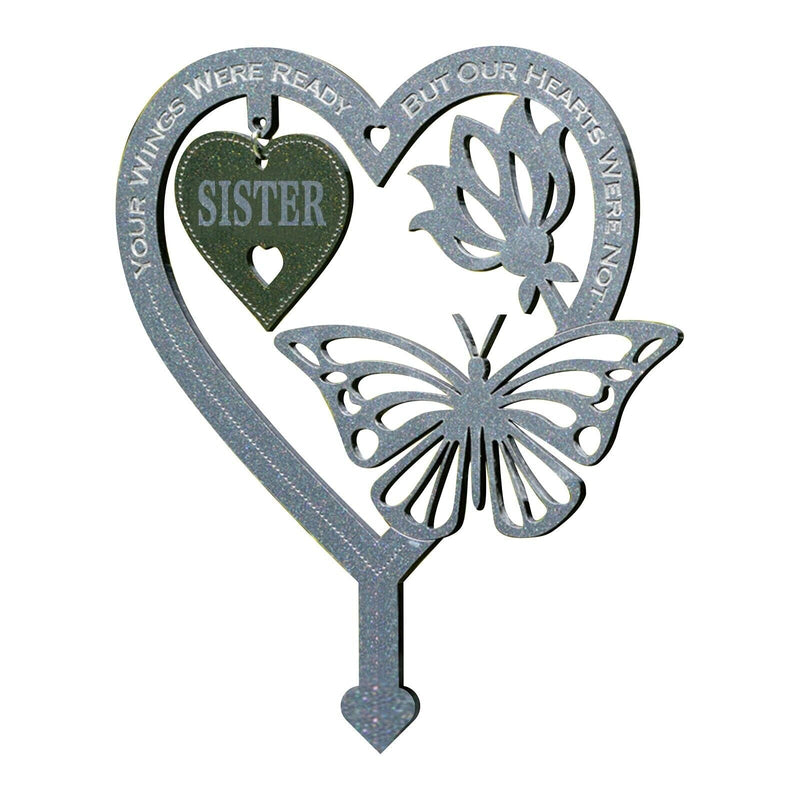 🦋Memorial Gift Butterfly Ornament - Garden Memorial Plaque